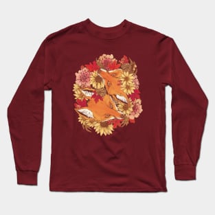 Autumn Fox Bloom Long Sleeve T-Shirt